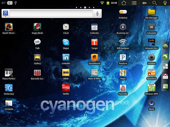 CyanogenMod for Touchpad Alpha 2.1 – New Version