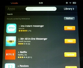 Fire No Skype No Skype on Kindle Fire